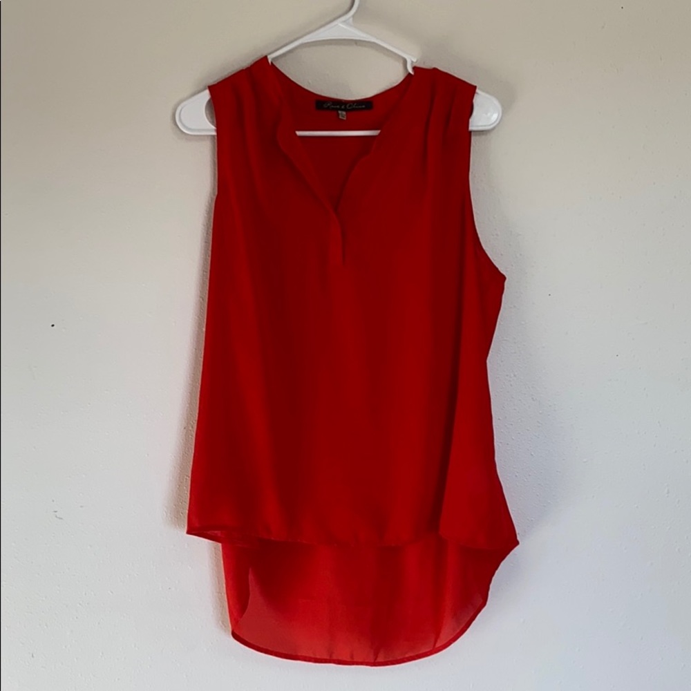 Dress tank top